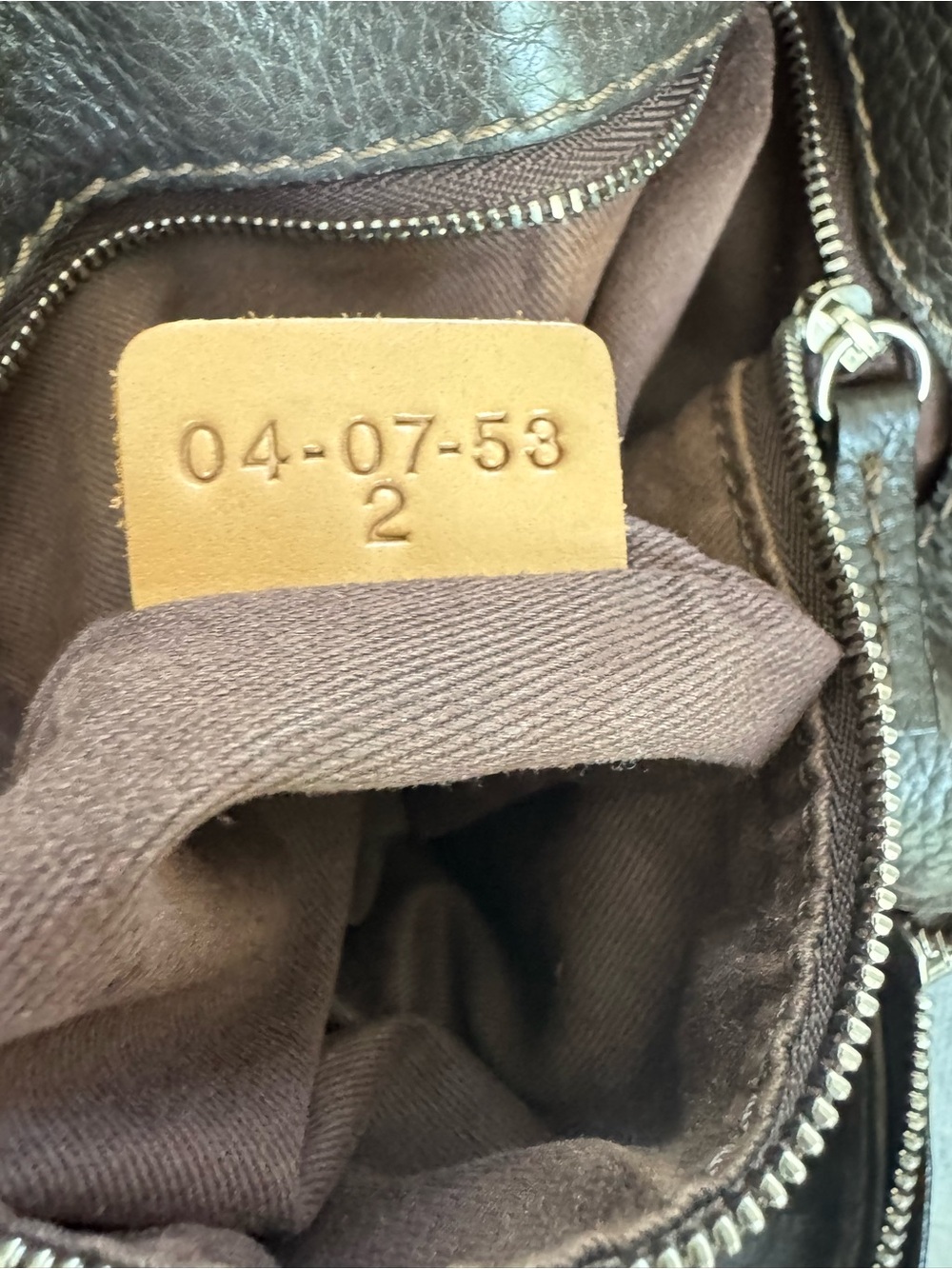 CHLOE Paddington Brown Leather Satchel Bag Vintage Large No Lock - Picture 16 of 16